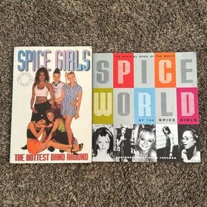 Spice Girls 1997 Official Book Of The Movie Spice World 1996 The Unofficial Book